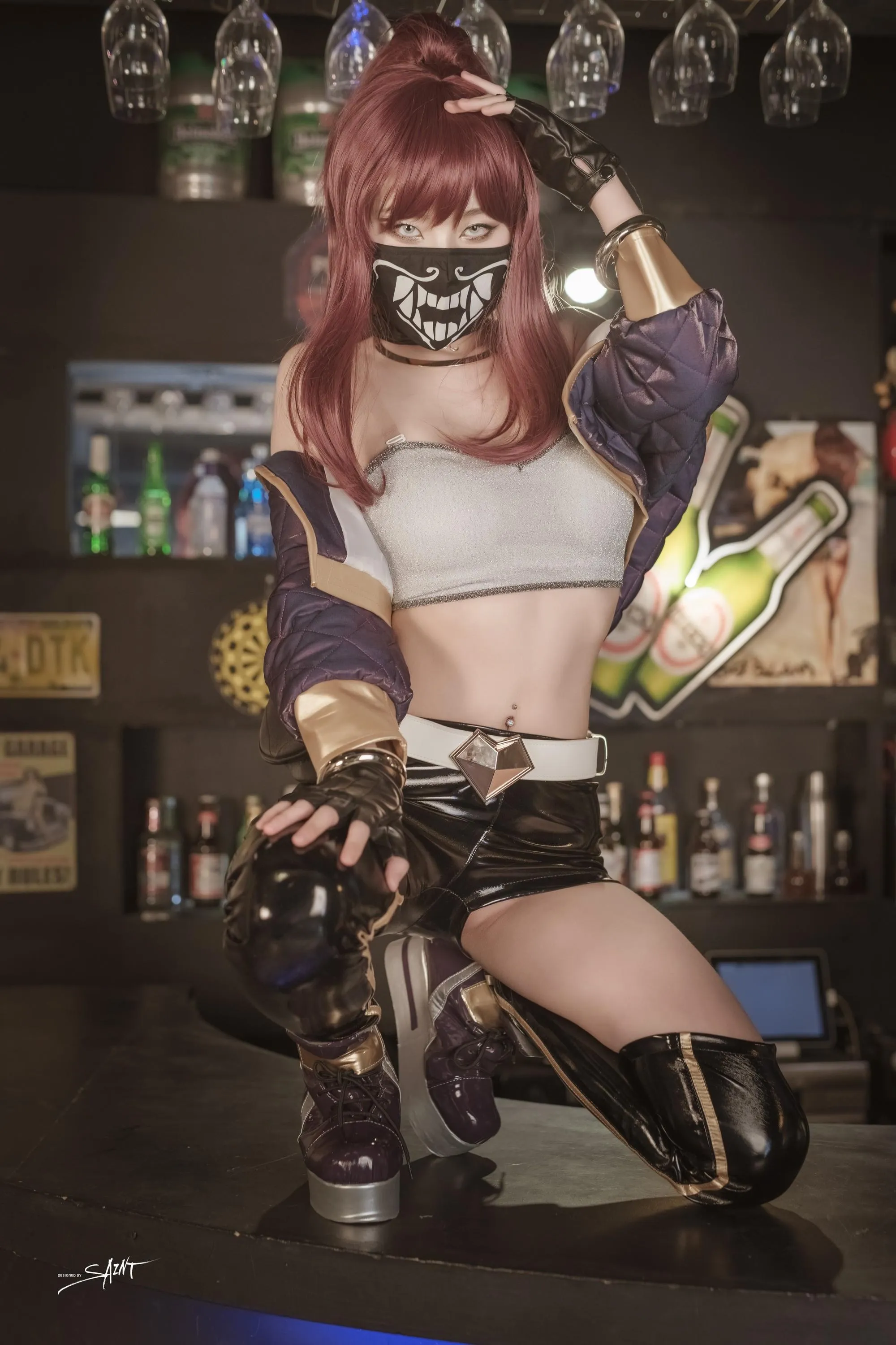NO.099 [SaintPhotoLife] Yuna 윤아  VOL.04 KDA Akali  Nier Automata 2B [65P]插图3